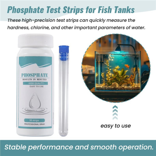 Swimming Pool Water Test Phosphate Detection Strips Fast &Precise Water Analysis,Aquarium Test Strips 1