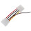 12V 0.25A 4 Pin PC Cooling Fan PC Computer Case Cooling Fan for Desktop Computer Case, Keeps Computer Working Well 6