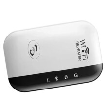 Ripetitore Wi-Fi, Amplificatore Wi-Fi 802.11N, Amplificatore di Segnale Wi-Fi, Amplificatore di Rete per Casa/Ufficio, Ripetitore Wireless, Spina USA