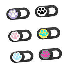 6pcs Cat Claw Webcam Cover Laptop Camera Privacy Protection Easy Peel for Tablets and Phones