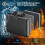 Fireproof File Organizer with Lock, Hard-Shell Case Fireproof Document Box with 13 Accordion File Folder, for Important 3