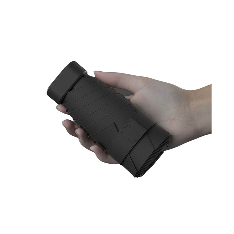 Folding Umbrella Women Anti-Uv Sunshade Umbrella Travel Sun Umbrella For Purse With Case A 6033474006586