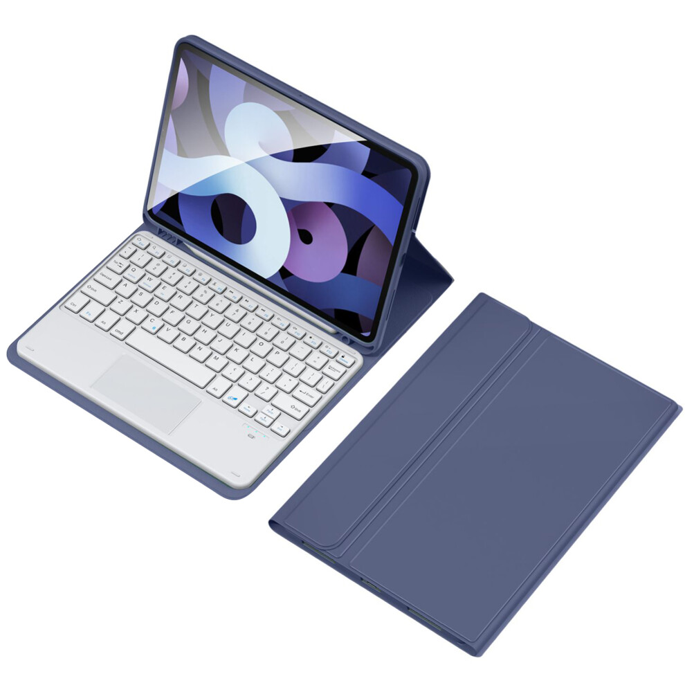 Wireless Bt Keyboard With Pu Leather Case For 10.9In Tablet, 180Ma, 60H 4331388941224