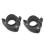 2Pcs Folding Bicycle  Pipe Clamp with Quick Release Lever  Behalf is Suitable Sp8 Pipe Clamp with 38mm, Black 1