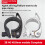 2Pcs Folding Bicycle  Pipe Clamp with Quick Release Lever  Behalf is Suitable Sp8 Pipe Clamp with 38mm, Black 4