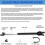 Rubber Boat Motor Bracket Fixing  Adjustable Absorber Ship Outboard Engine Fixing Bracket Hull  Protector Black 6