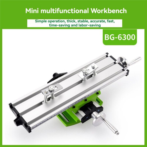 Precision Milling Machine Worktable Vise Fixture Working Table Bench Drill Worktable Bench Drill Electric Drill Support 2