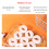 900 Pcs White Disposable Spa Eye Mask Sheets, Ultra Thin, Moisturizing 3