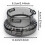 Coffee Dosing Ring 54MM, Sage Portafilter - Espresso Accessories Funnel Tool Coffeeware 3