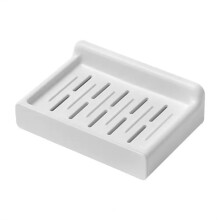 Wall-Mounted Soap Dish Holder,Punch-Free, Self-Adhesive,Double-Layer with Detachable Drawer,Drain Dispenser for Bathroom