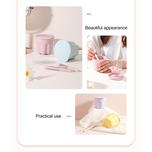 Make-up Pinsel Reinigungsbecher Set 2