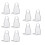 Laundry Detergent Cup Holder to Prevent Overflow and Drip Storage Box Soap Box Accessories Drip Collection Rack White 1