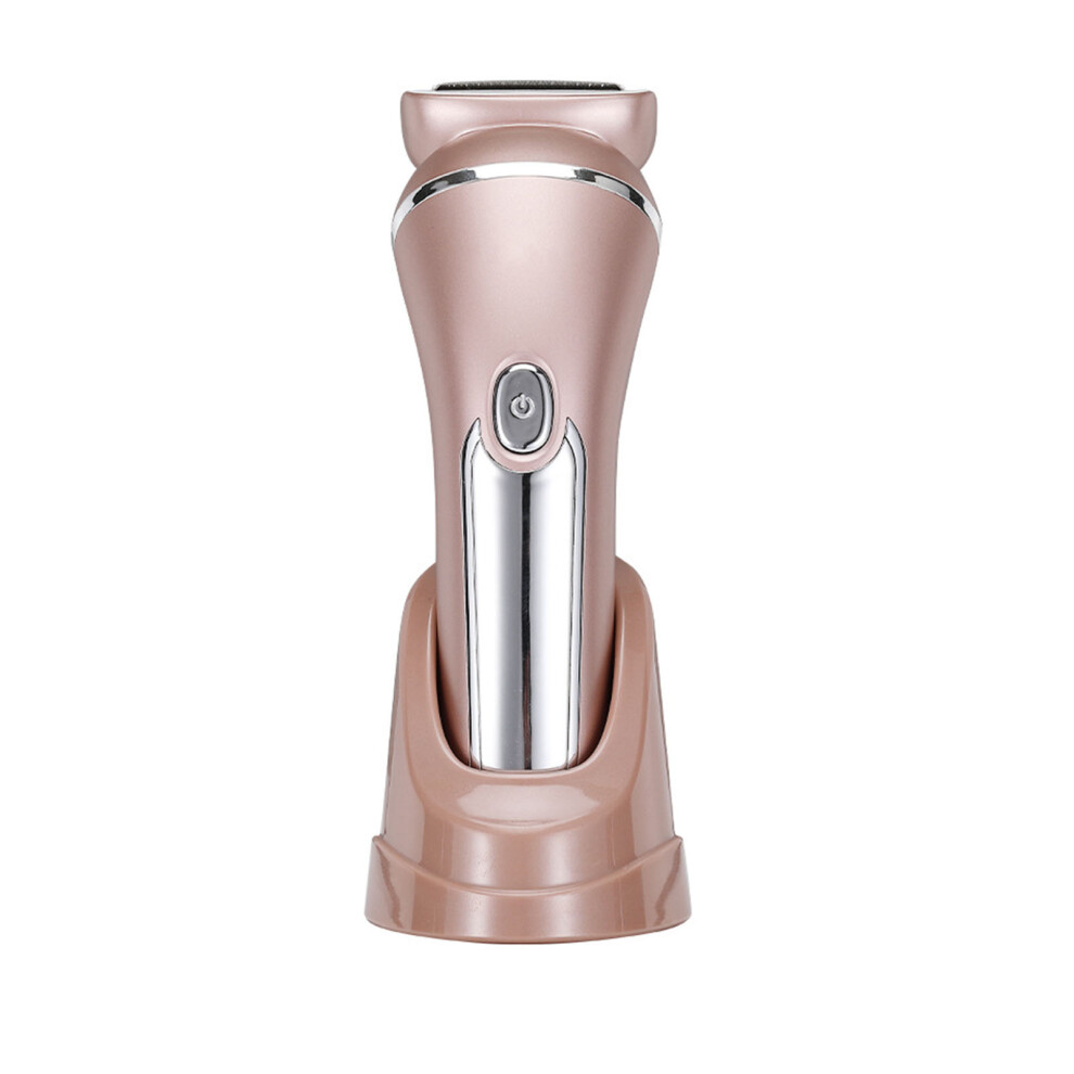 Rechargeable Bikini Trimmer Women 3 Heads Pink