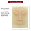 Beginner 3D Silicone Permanent Makeup Tattoo Training Practice Fake Skin Blank for Microblading Face 3