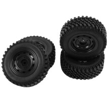 4St Gummihjul DäCkset för MN86 1/12 RC Bil GöR-Det-SjäLv-Uppgradering Reservdelar TillbehöR