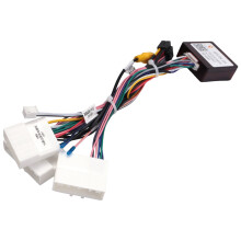 Cavo Adattatore per Cablaggio di Alimentazione Stereo 16PIN per Auto Android con Scatola CANbus per Dacia Duster / Arkana / XM3