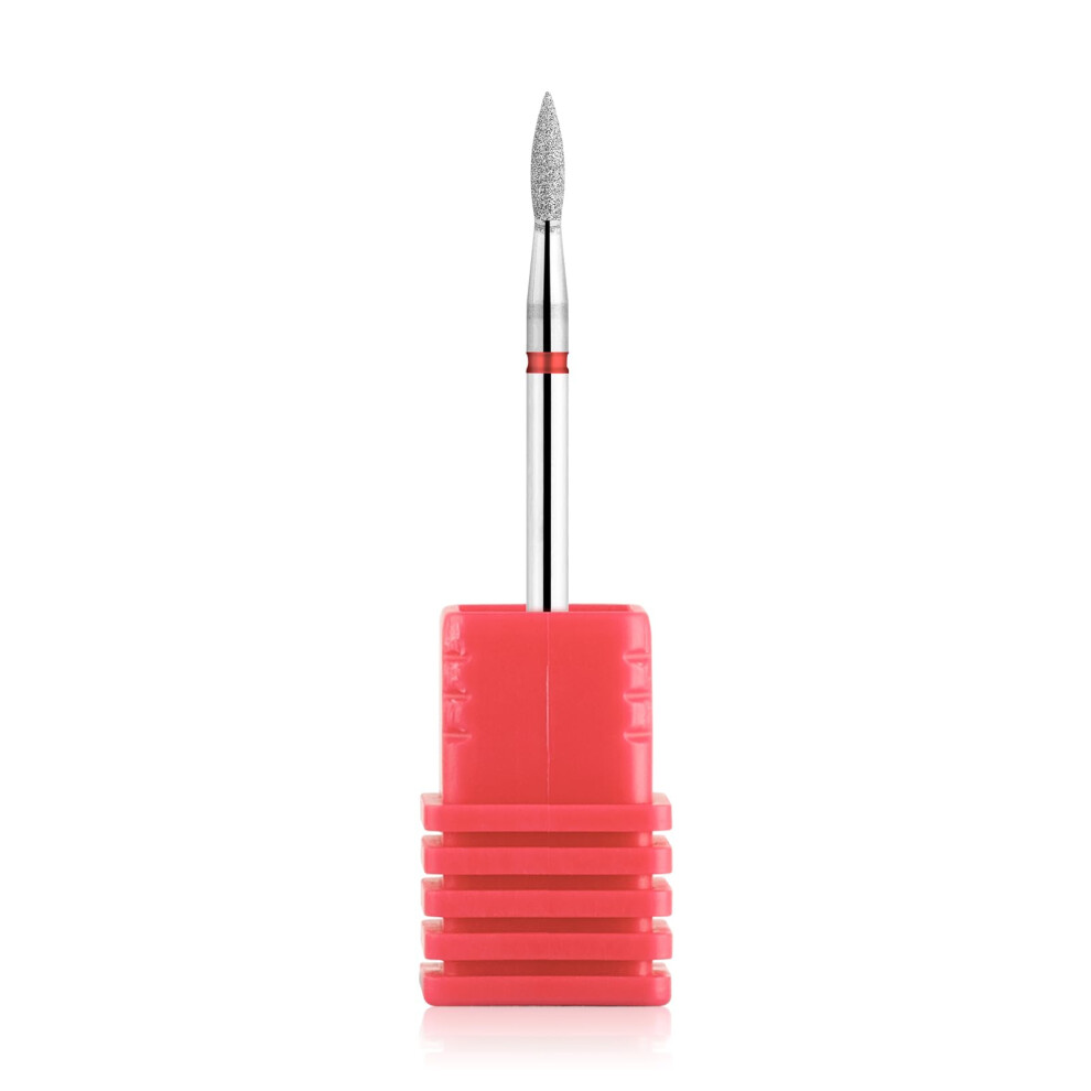 Diamond Cuticle Nail Drill Bit 3/32 Shank Safe Barrel for Manicure Efile Durable Polishing