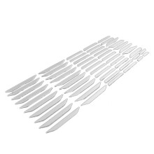 54PCS Stainless Steel 3D Front Grille Sticker Trim for Rav 4 Rav4 2019 2020 2021 Car Styling