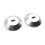 Adhesive Security Plate with Slot for Cables To Lock Down Laptops, Tablets, Monitors and Other Devices (Silver 2 Pack) 1