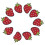 Strawberry Embroidered Sew Iron  Patch for Clothes/Hat/Jackets/T-Shirt/Jeans/Backpacks (20Pcs) 9