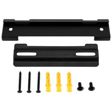 Suporte de Kit de Montagem em Parede WB-120 para Barra de Som Solo 5, para Cinemate120, com Parafuso e ÂNcoras de Parede, Preto