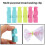 Squeeze Bread Bag Clips, Bag Cinches, Bagel Bag Clips, Slip Grip Easy Squeeze e Lock, Assorted Color, 6 Pack 7