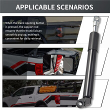 Car Tailgate Assist Shock Vehicle Tailgate Gas Assist Slowdown Struts for Ranger T6 T7 XL 2012-2016 Truck