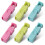 Squeeze Bread Bag Clips, Bag Cinches, Bagel Bag Clips, Slip Grip Easy Squeeze e Lock, Assorted Color, 6 Pack 1
