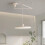 LED Pendant Light with 360 Rotating Swing Arm, Dimmable Modern Ceiling Light for Kitchen Island 1
