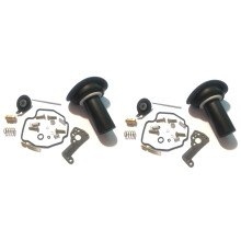 2Set für Virago XV535 1990-2001 XV 535 Motorrad Vergaser Reparatur Satz Kolbenmembrandichtung