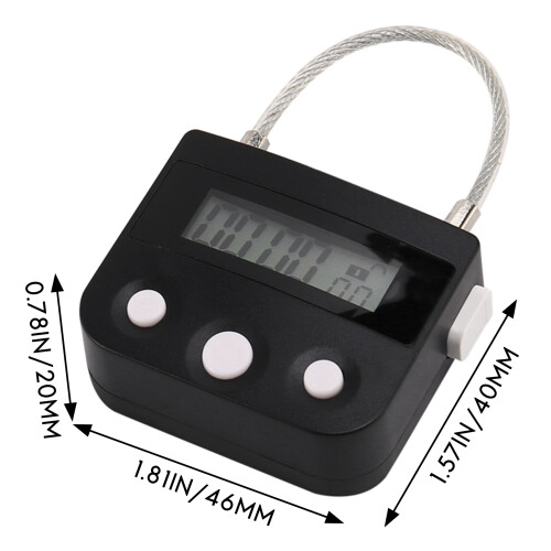 Lock Electronic Timer Lock Household Temporary Lock  Lock Electronic Lock Countdown 2