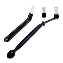 Coffee Machine Cleaning Brush Set, 3 Pieces Espresso Cleaner Brushes with Spoon Tool
