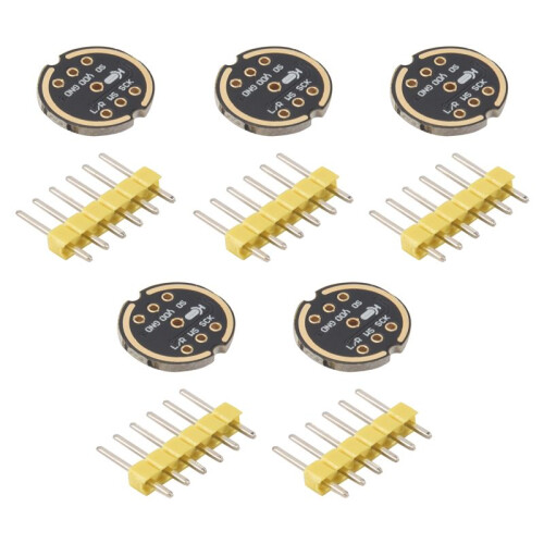 5 Stuks INMP441 Omnidirectionele Microfoonmodule MEMS Hoge Precisie Laag Vermogen I2S Interface-Ondersteuning ESP32