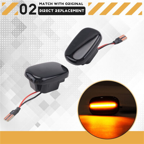 Car Dynamic LED Side  Light Turn Signal Light for   Celica T19 T20 23 RAV4 2