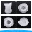 Filter Set for Vacuum Cleaner Filter Suitable Filter Suitable for  Kobold VC100 Vacuum Cleaner 2