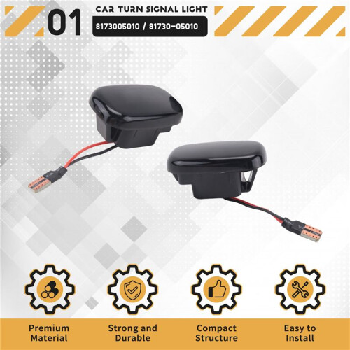 Car Dynamic LED Side  Light Turn Signal Light for   Celica T19 T20 23 RAV4 1