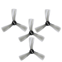 FöR Nazgul Cine 2525 2,5-Tums Tri-Blade/3 Blade Propeller Propeller CW CCW för FPV ProTek25 Drone Del-Grå