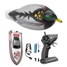 V201 RC Boat RC Duck Boat 2.4Ghz Caccia Motion Telecomando Duck Boat Impermeabile per Piscina Pond Garden Decor