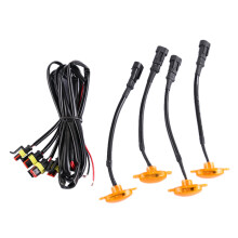 [Plug & ] Auto LED Vorderseite KüHlergrill GeräUchertes Bernstein Licht TagsüBer Fahren Licht Leuchte für Universal Pickup SUV LKW Sedan