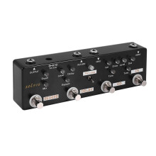 MOSKY Sol918 5-In-1 Gitaar Multi-Effect Pedaal Distortion Delay Reverb Overdrive Effectpedaal FX Loop Metal Shell True Bypass