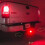Luz de Freio Defumada de 15 LEDs de 2 Polegadas DRL Trailer Hitch Cover Encaixe Reboque e Transporte com Pino 12V 4