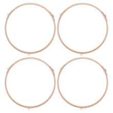 4 Pacote de Anel de Rolo de Microondas Forno de Microondas Prato GiratóRio Anel de Suporte de Bandeja para Placa de Vidro Suporte de Bandeja