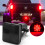 Luz de Freio Defumada de 15 LEDs de 2 Polegadas DRL Trailer Hitch Cover Encaixe Reboque e Transporte com Pino 12V 3
