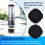 2PCS Replacement Filter Cap Fits for the  Coffee and Espresso Maker 6