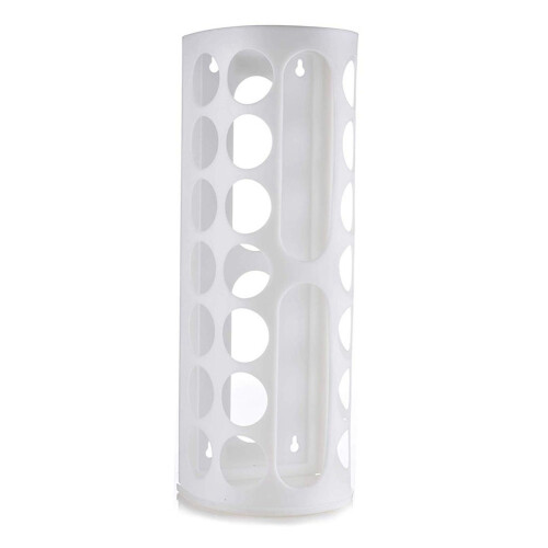 Multipurpose Folding Garbage Bag Storage Box Wall Hanging Environmental Protection Plastic Bag Extraction Box White