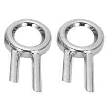 2PCS/Set Plastic Car Front Fog Light Chrome Cover Trim Bezel Frame Garnish for Spacia Custom MK53S