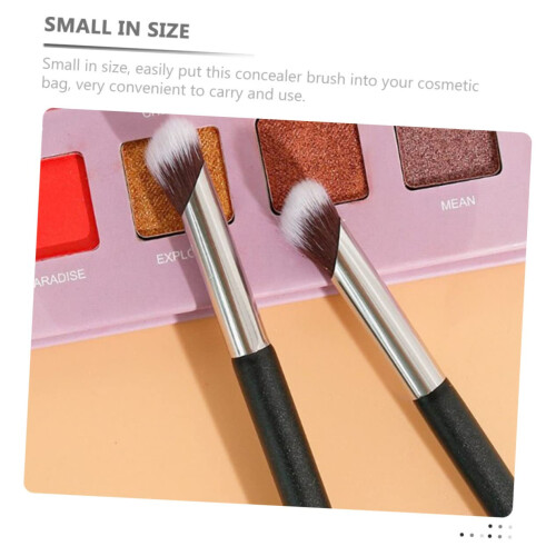 Double Ended Concealer Brush with Angled Precision for Eye Makeup and Smooth Even Coverage 1