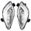 2X Clear Front Bumper Fog Light with 881 Bulbs for   2011 2012 2013 8