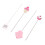 Cake Tester Needles,Stainless Steel Reusable Cake Tasting Needles,Cake Tester Skewer Needles for Kitchen 7