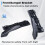 Front Bumper Support Bracket for  Prius 10-15 5211647041 5211547041 3
